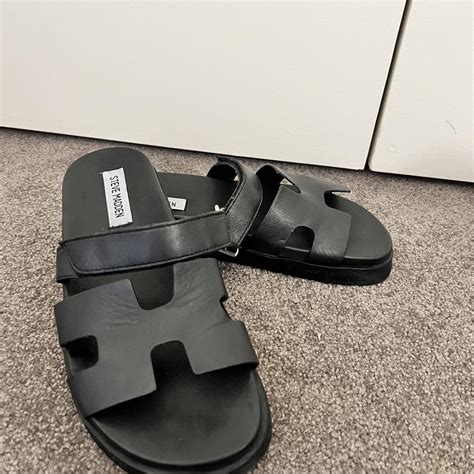 hermes fake sandals|hermes sandals vs steve madden.